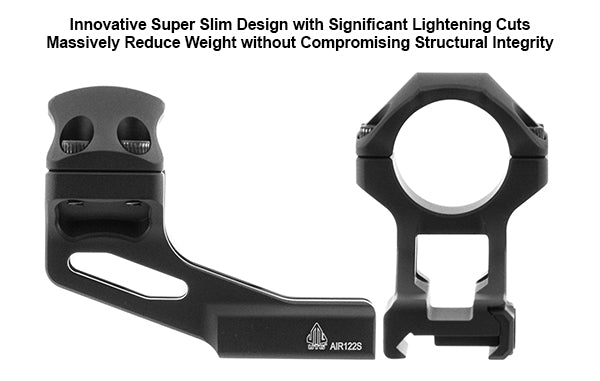 UTG® ACCU-SYNC® 1" High Profile 37mm Offset Picatinny Rings