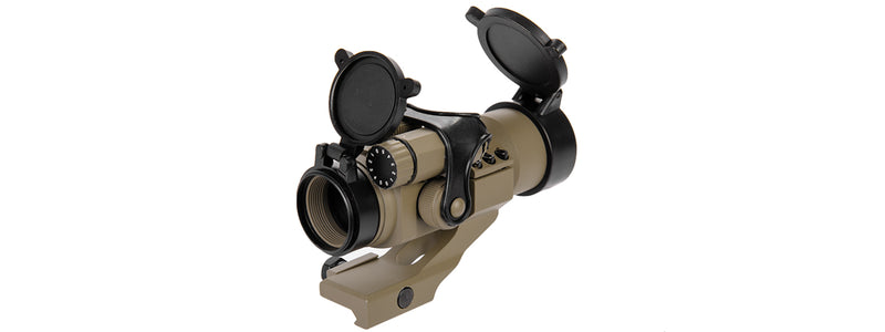 Lancer Tactical Red & Green Dot Cantilever Prism Scope