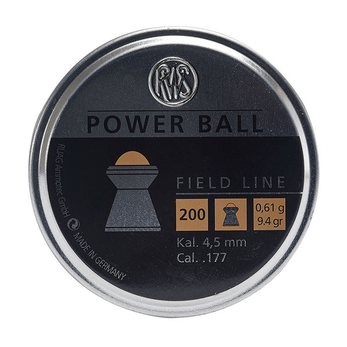 RWS Power Ball .177 Airgun Pellets - 200ct