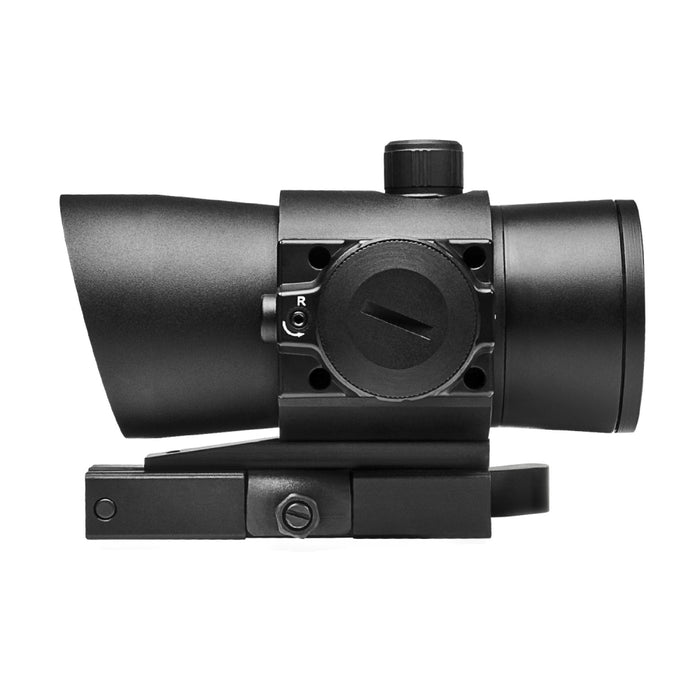 NcStar 40mm Red Dot w/Red Laser QR Mount