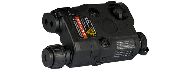 Lancer Tactical PEQ-15 L.E.D. White Light and Laser w/IR Lens