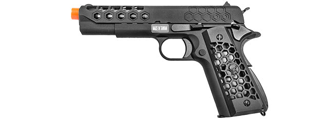 WE Tech 1911 Hex Cut Gen. 2 Gas Blowback Airsoft Pistol