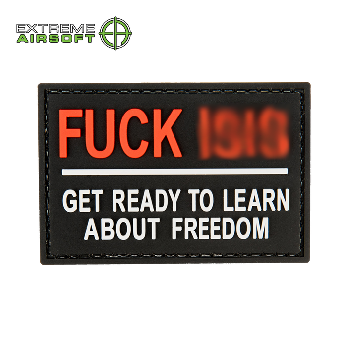 Get Ready to Learn About Freedom PVC Morale Patch