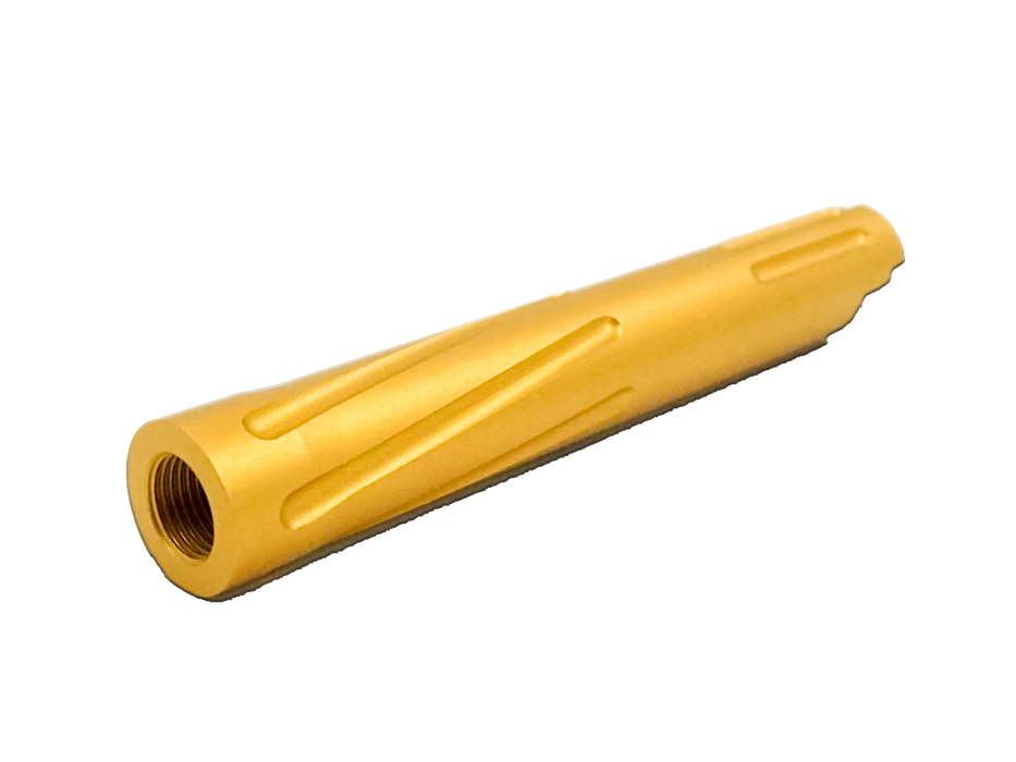 Unisoft Threaded Twisted Solid Swirl Outer Barrel for 4.3 Hi Capa