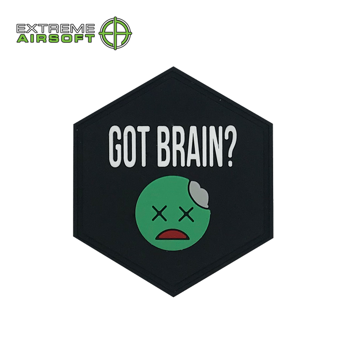 Got Brain? PVC Patch