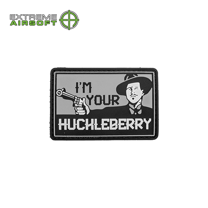 "I'm Your Huckleberry" PVC Patch