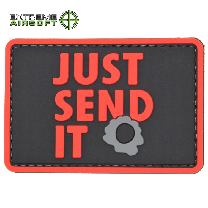 "Just Send It" PVC Morale Patch