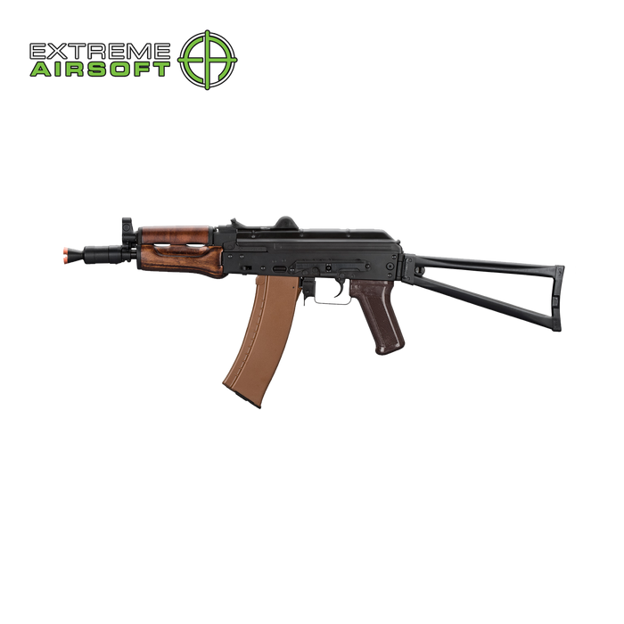 LCT AKS74U ASSAULT RIFLE AEG W/ WOOD FOREGRIP