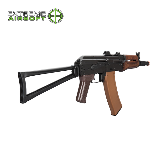 LCT AKS74U ASSAULT RIFLE AEG W/ WOOD FOREGRIP