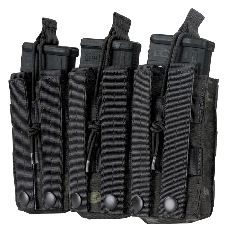 Triple M4 Mag Open-Top Pouch