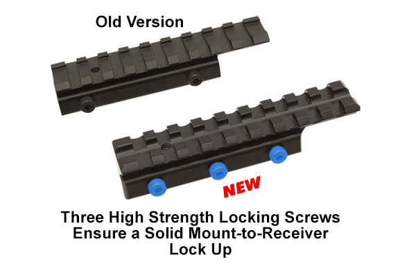 UTG New Gen Dovetail to Picatinny/ Weaver Adaptor Mount