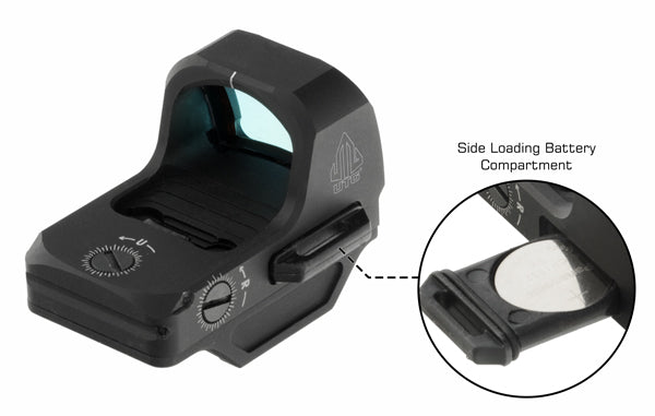 UTG OP3 Micro SLS, Red 4.0 MOA Dot, Side Loading, Sensor