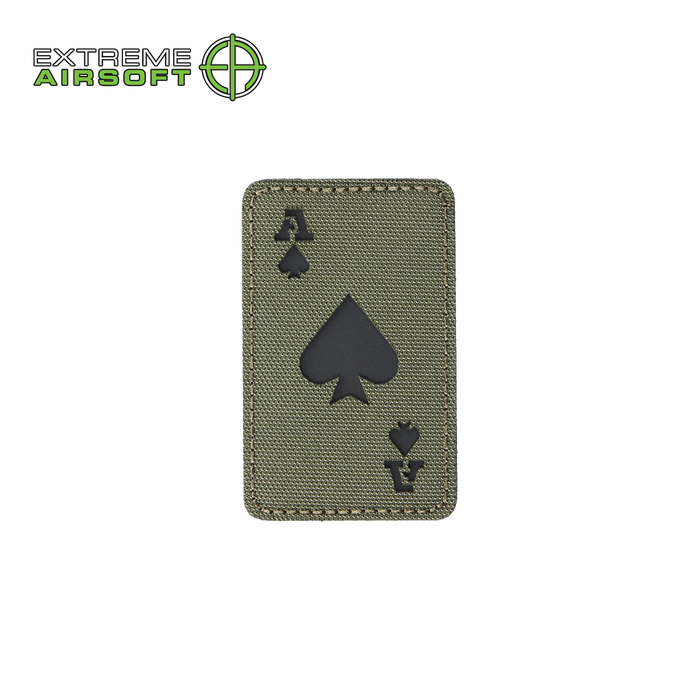 Reflective Poker Ace Patch