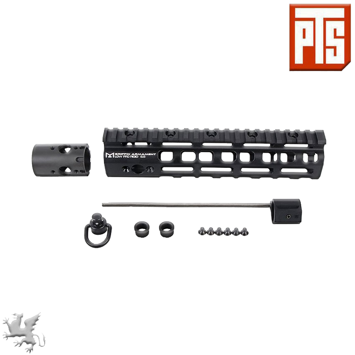 PTS Griffin Low Pro RIGID™ M-LOK Rail for M4/M16 Series