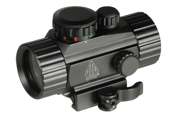 UTG 3.9" ITA Red/Green Circle Dot Sight w/Integral QD Mount