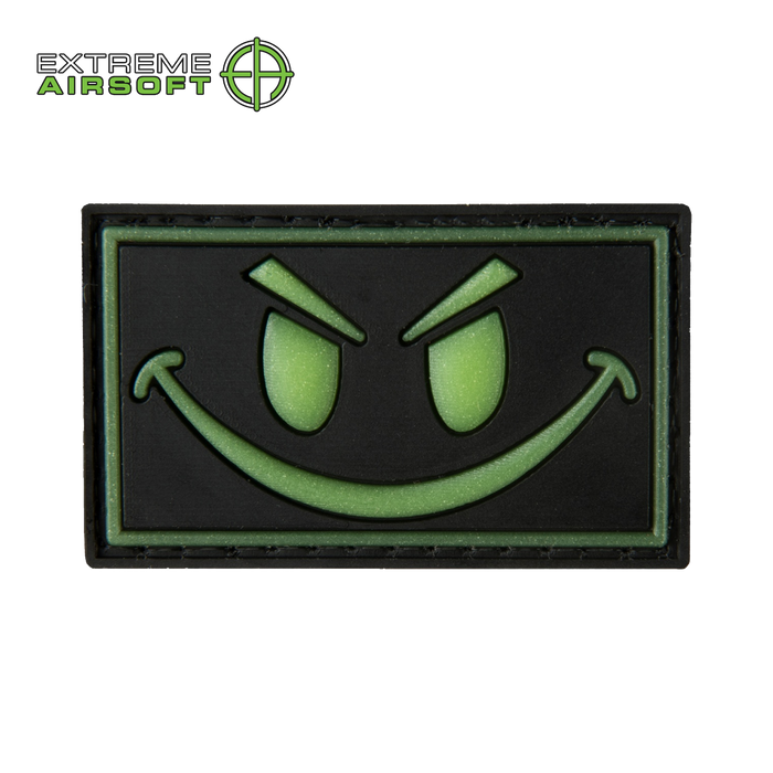 Sinister Smile Glow-In-The-Dark PVC Patch