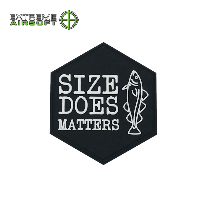 Size Does Matter PVC Patch