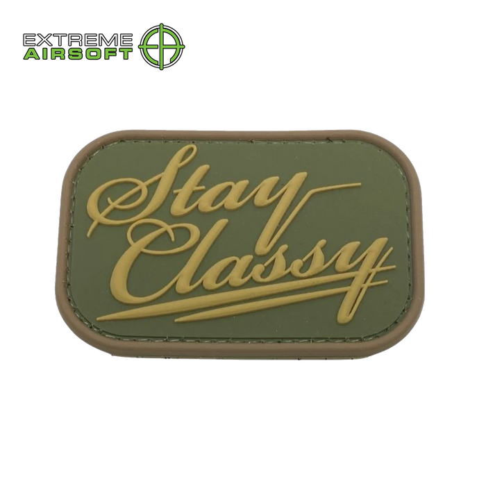 Stay Classy SWAT PVC Patch