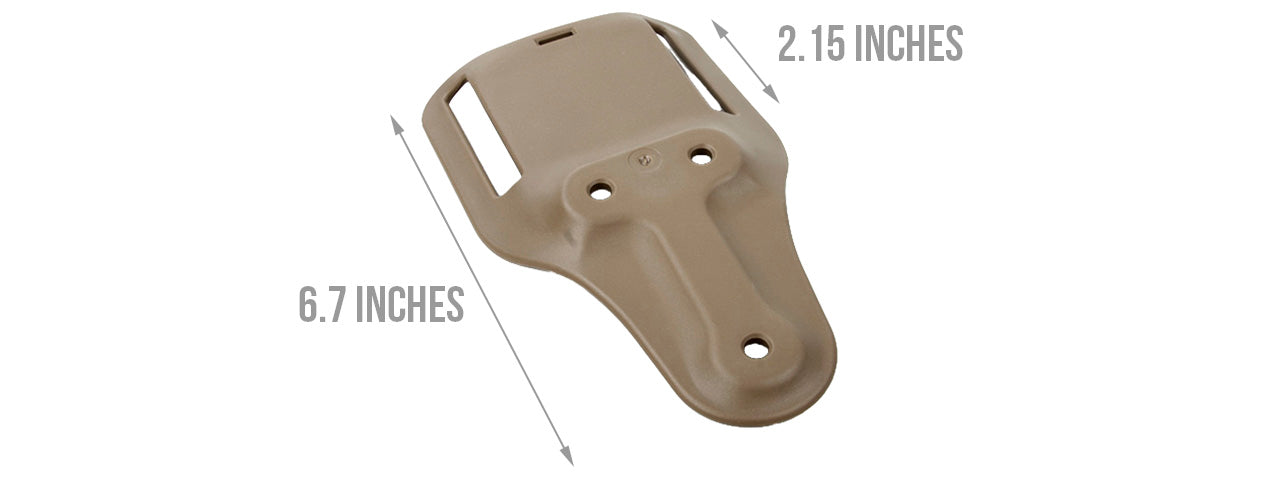 Belt Holster Drop Adapter