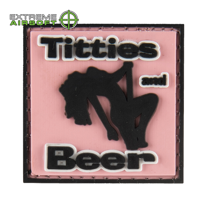 Titties and Beer PVC Patch