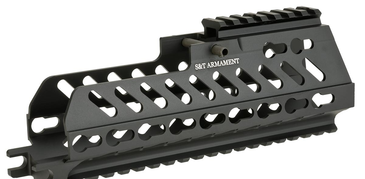 UFC CNC Machined Aluminum Keymod Railed Handguard for S&T / UMAREX G36C