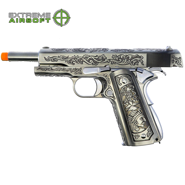 WE Tech Full Metal GBB Floral Pattern 1911