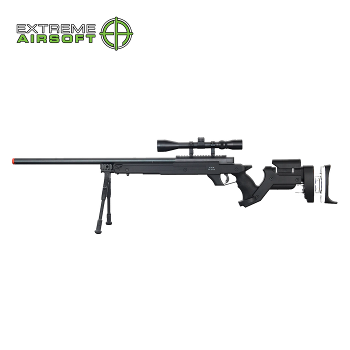 WellFire SR22 Bolt Action Type 22 Sniper Rifle w/ Scope and Bipod