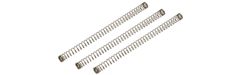 Angel Custom 130% Extended Nozzle Return Spring for Airsoft GBB Pistols (Type: GLOCK 17 Series / Set of 3)