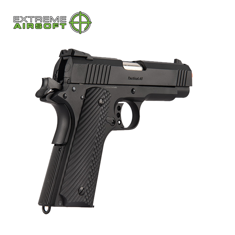 Golden Eagle IMF 3330 OTS Tactical .45 HiCapa Semi-Auto GBB Metal Pistol