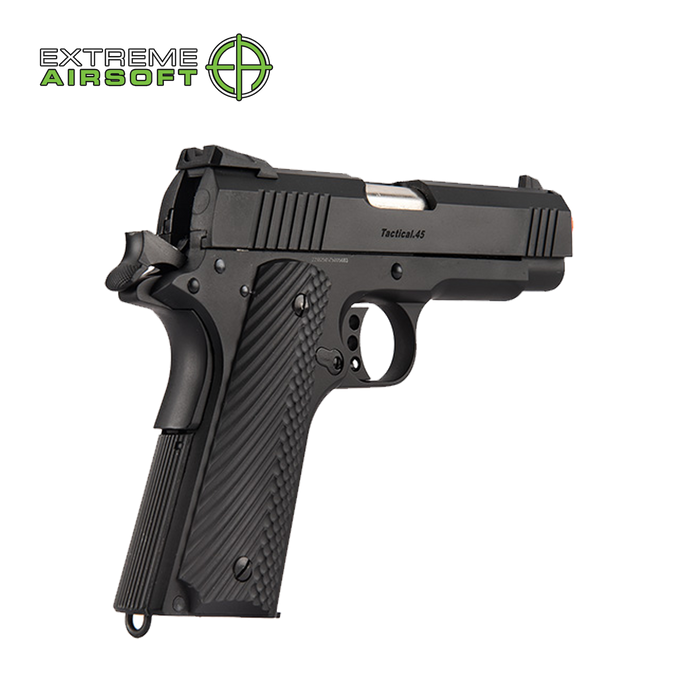 Golden Eagle IMF 3330 OTS Tactical .45 HiCapa Semi-Auto GBB Metal Pistol