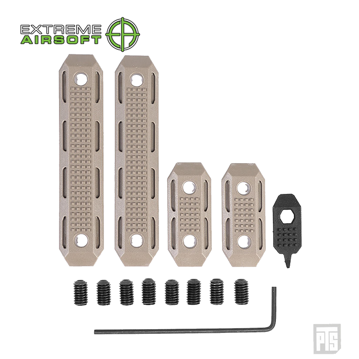 PTS EP M-LOK Rail Cover Set