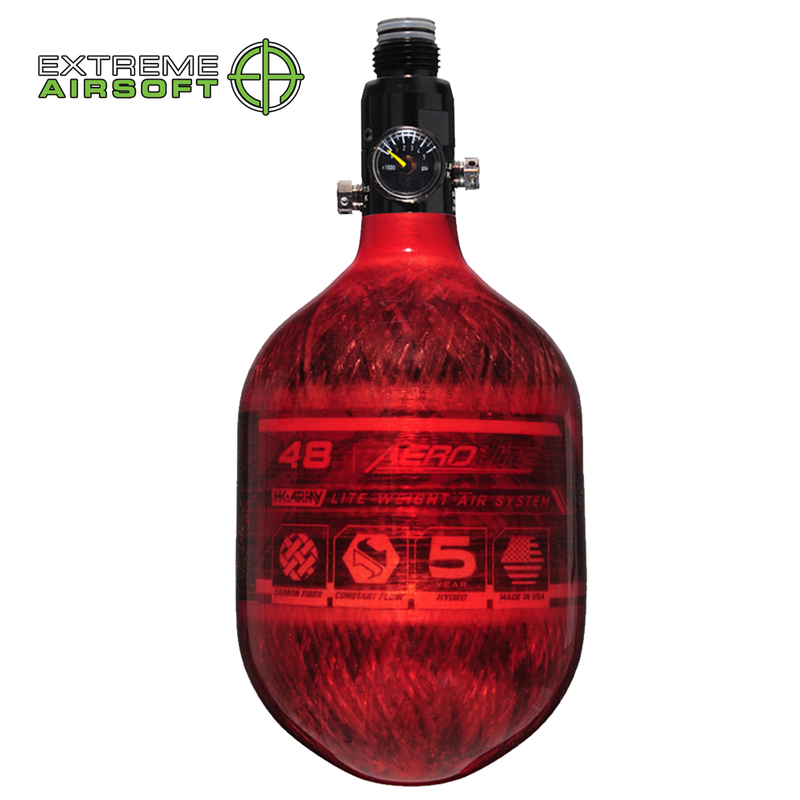 HK ARMY AeroLite Carbon Fiber HPA Paintball Tank - 48ci / 4500psi